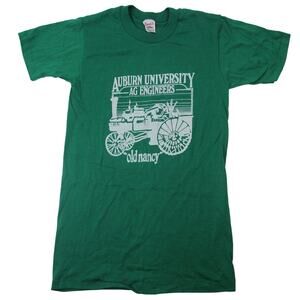 Vintage Auburn University AG Engineers "Old Nancy" tractor graphic T Shirt